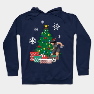 Kojiro Hyuga Around The Christmas Tree Captain Tsubasa Hoodie